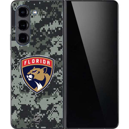 NHL Florida Panthers Camo Galaxy Z Fold5 5G Skin